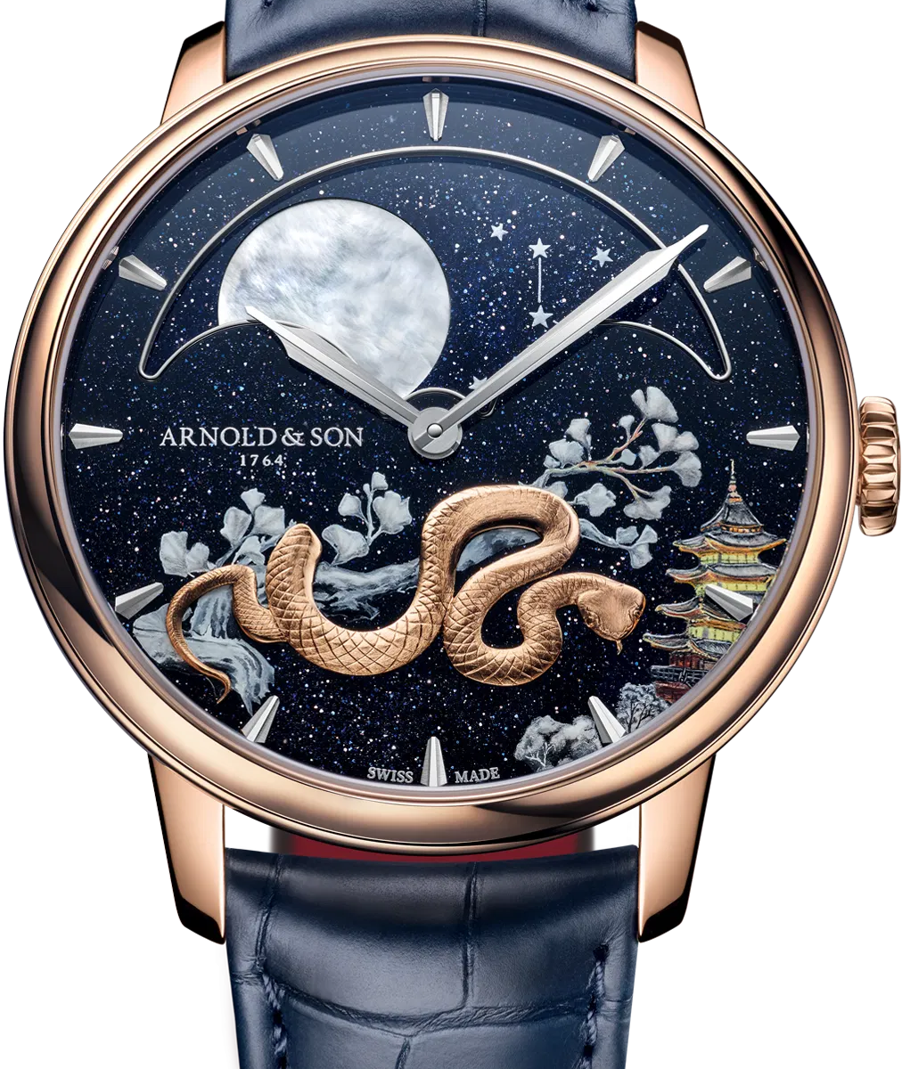 Perpetual Moon 41.5 Red Gold “Year of the Snake”