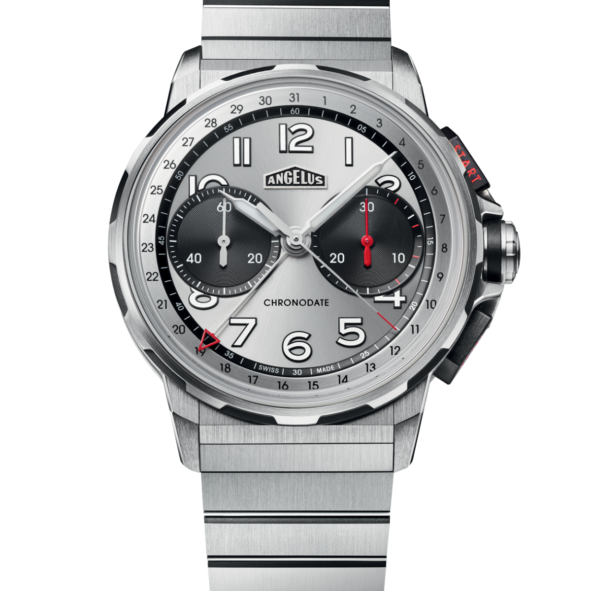 CHRONODATE TITANIUM MAGNETIC SILVER TITANIUM