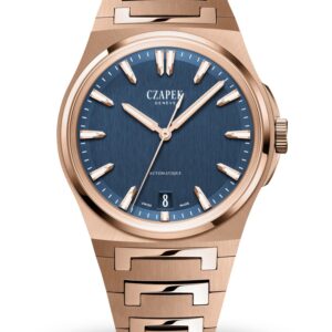ANTARCTIQUE MOUNT EREBUS DEEP BLUE FULL ROSE GOLD 5N
