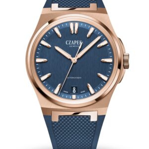 ANTARCTIQUE MOUNT EREBUS DEEP BLUE ROSE GOLD AND RUBBER