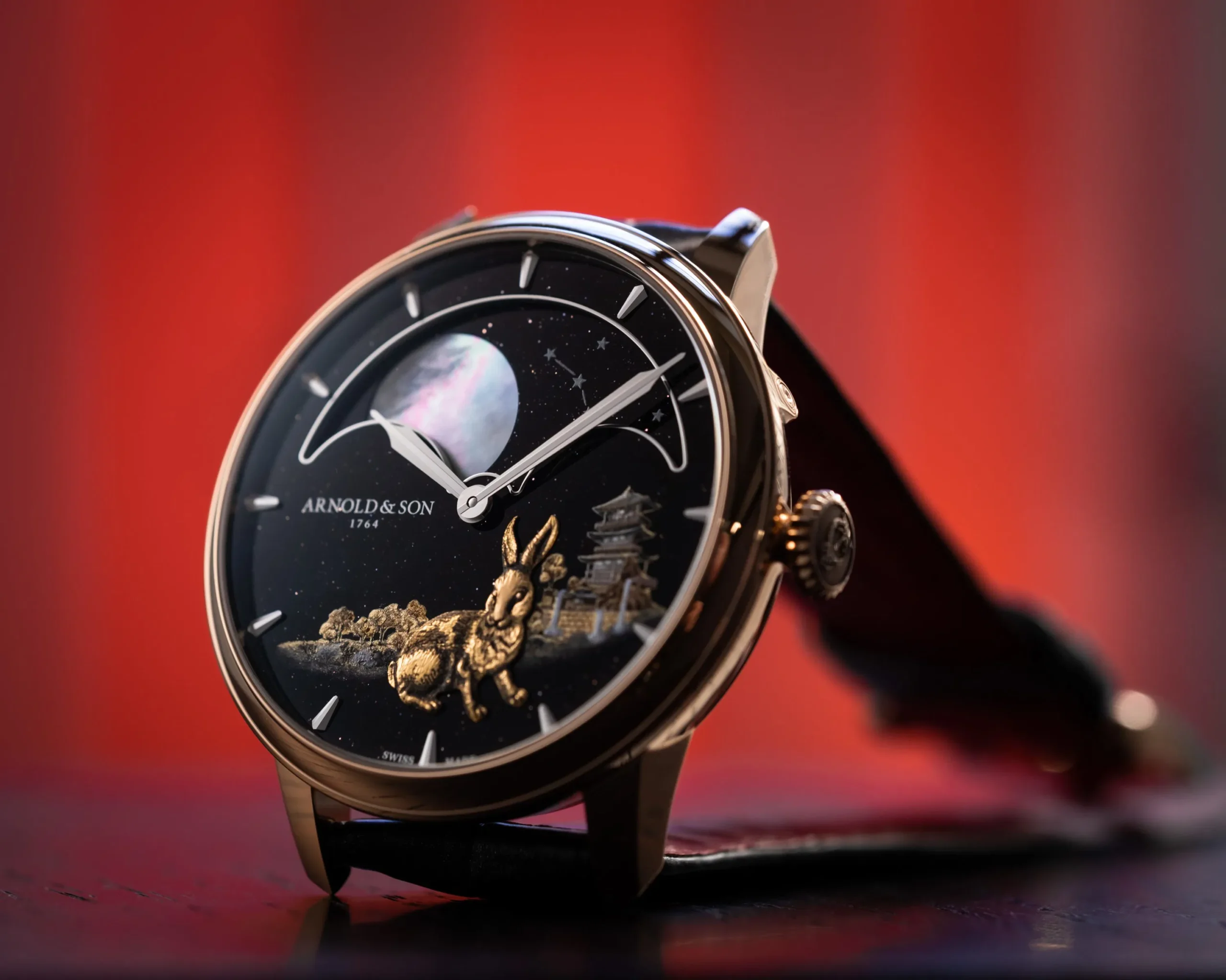 Perpetual Moon 41.5 Red Gold “Year of the Rabbit” - Image 2