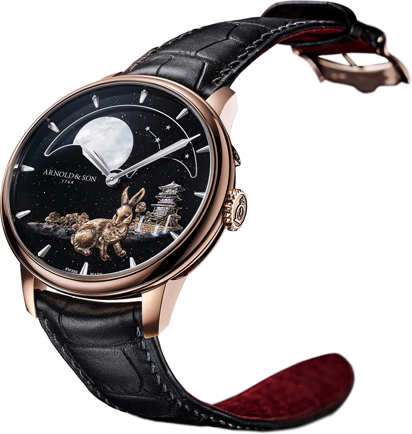 Perpetual Moon 41.5 Red Gold “Year of the Rabbit” - Image 4