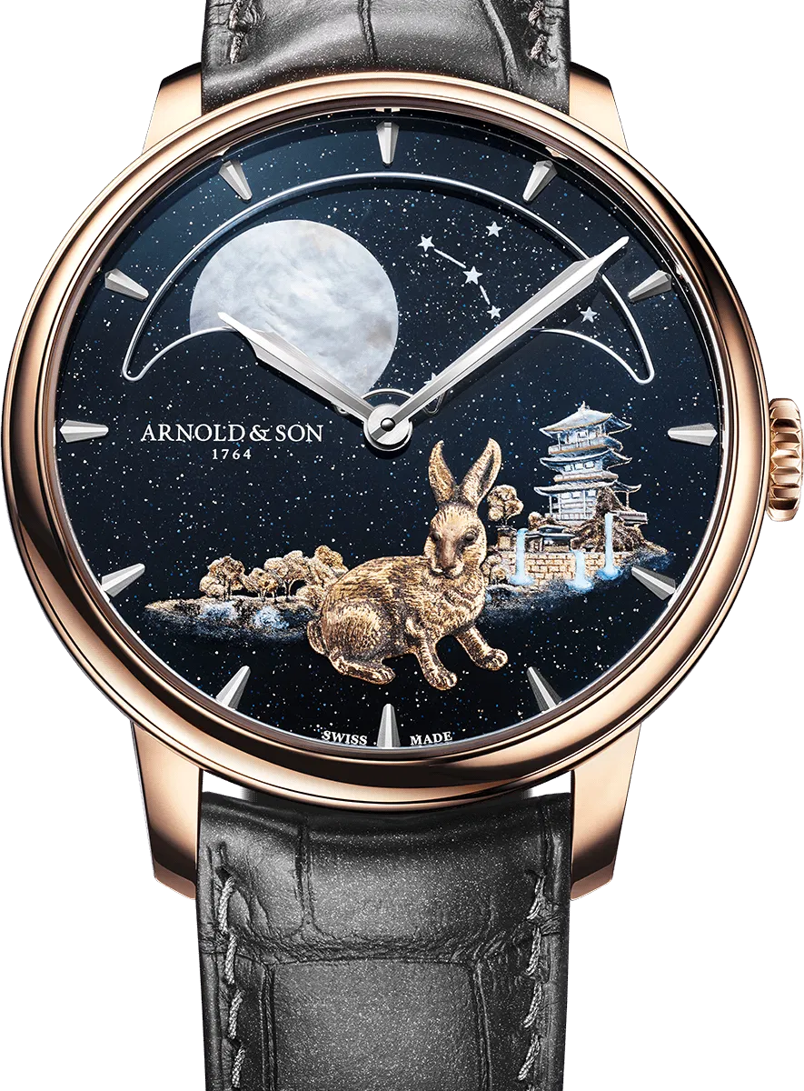 Perpetual Moon 41.5 Red Gold “Year of the Rabbit”