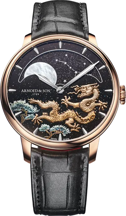 Perpetual Moon 41.5 Red Gold “Year of the Dragon”
