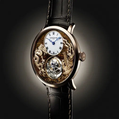 Ultrathin Tourbillon Red Gold “Dragon & Phoenix” - Image 3