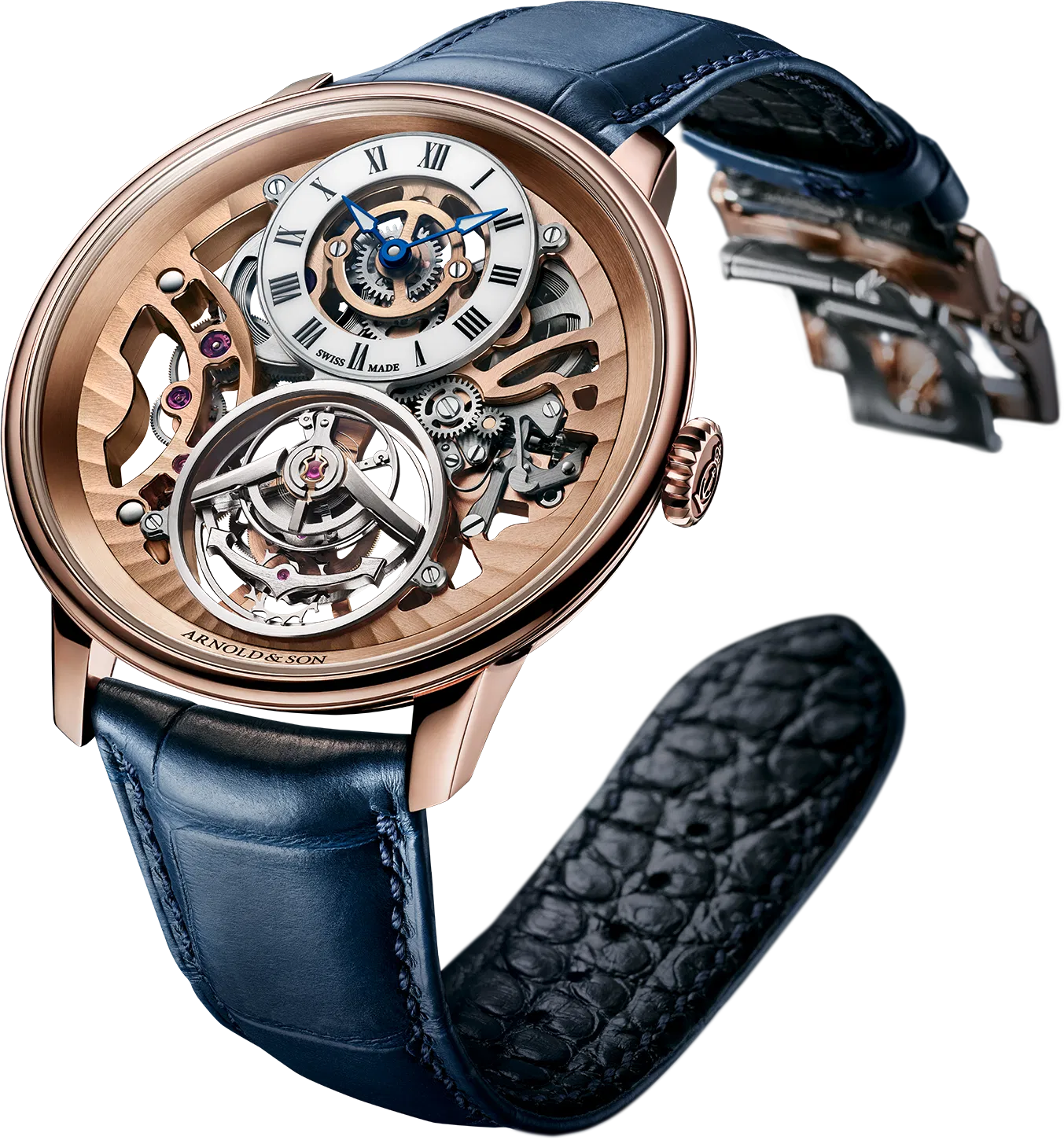 Ultrathin Tourbillon Skeleton Red Gold - Image 4