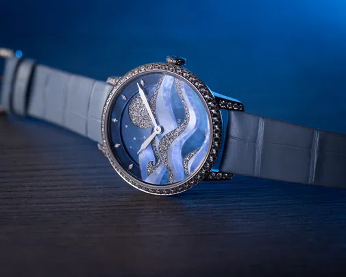 Perpetual Moon 38 white gold “Night Tide” - Image 4
