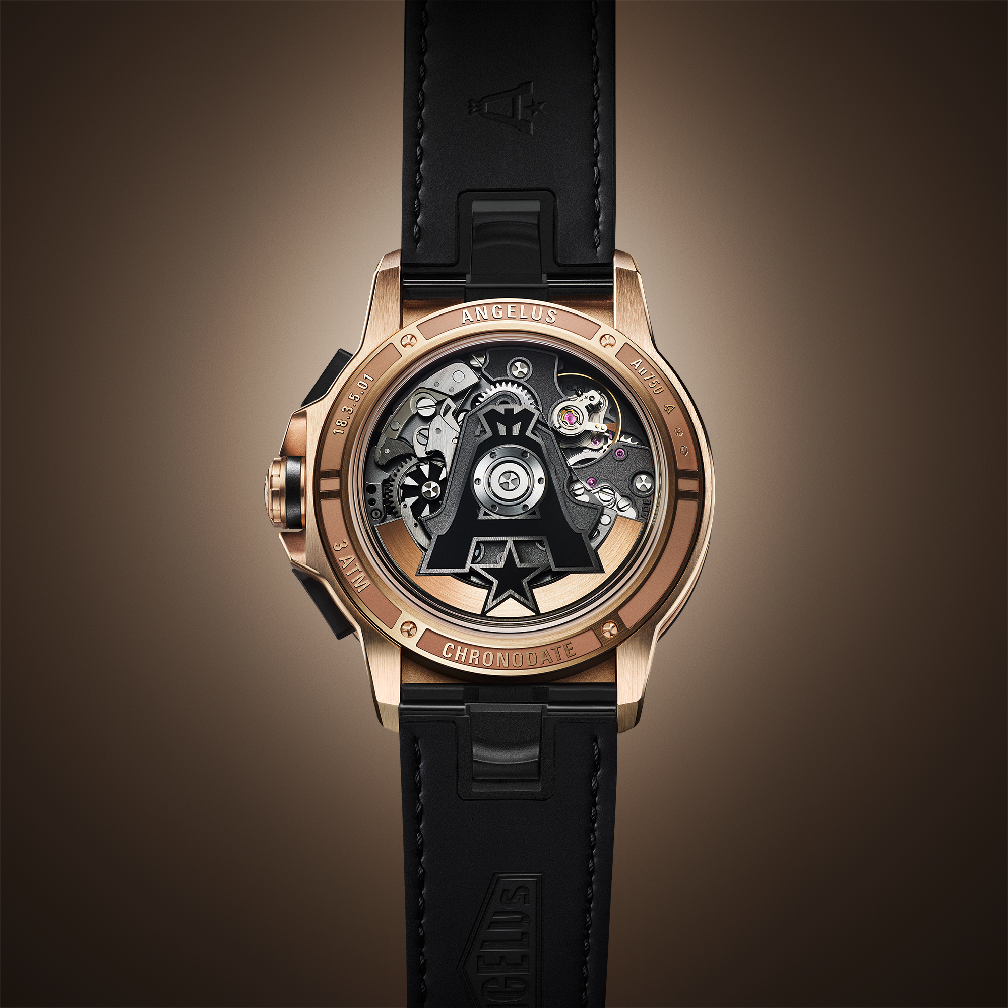 CHRONODATE GOLD BLACK - Image 2