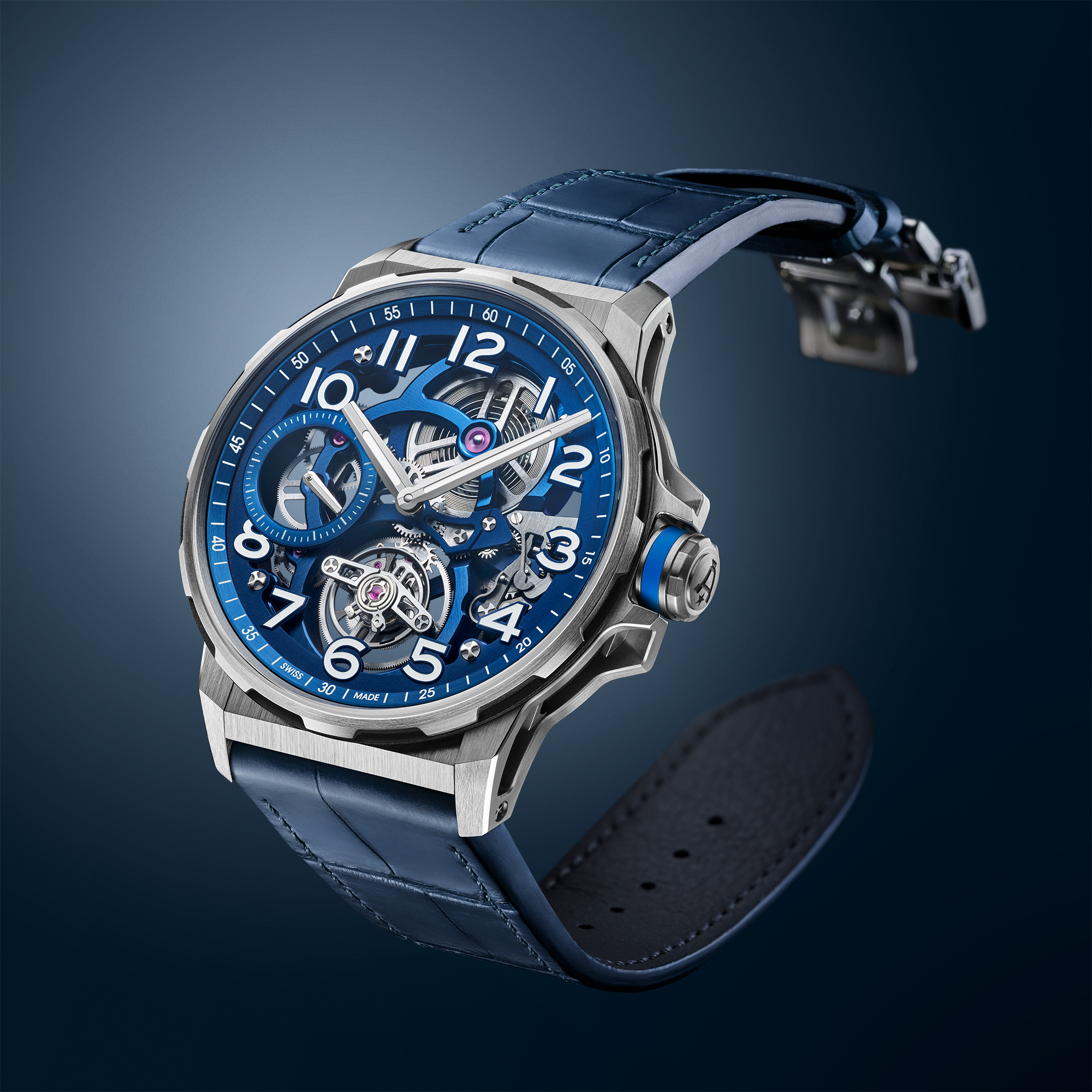 FLYING TOURBILLON TITANIUM BLUE - Image 2