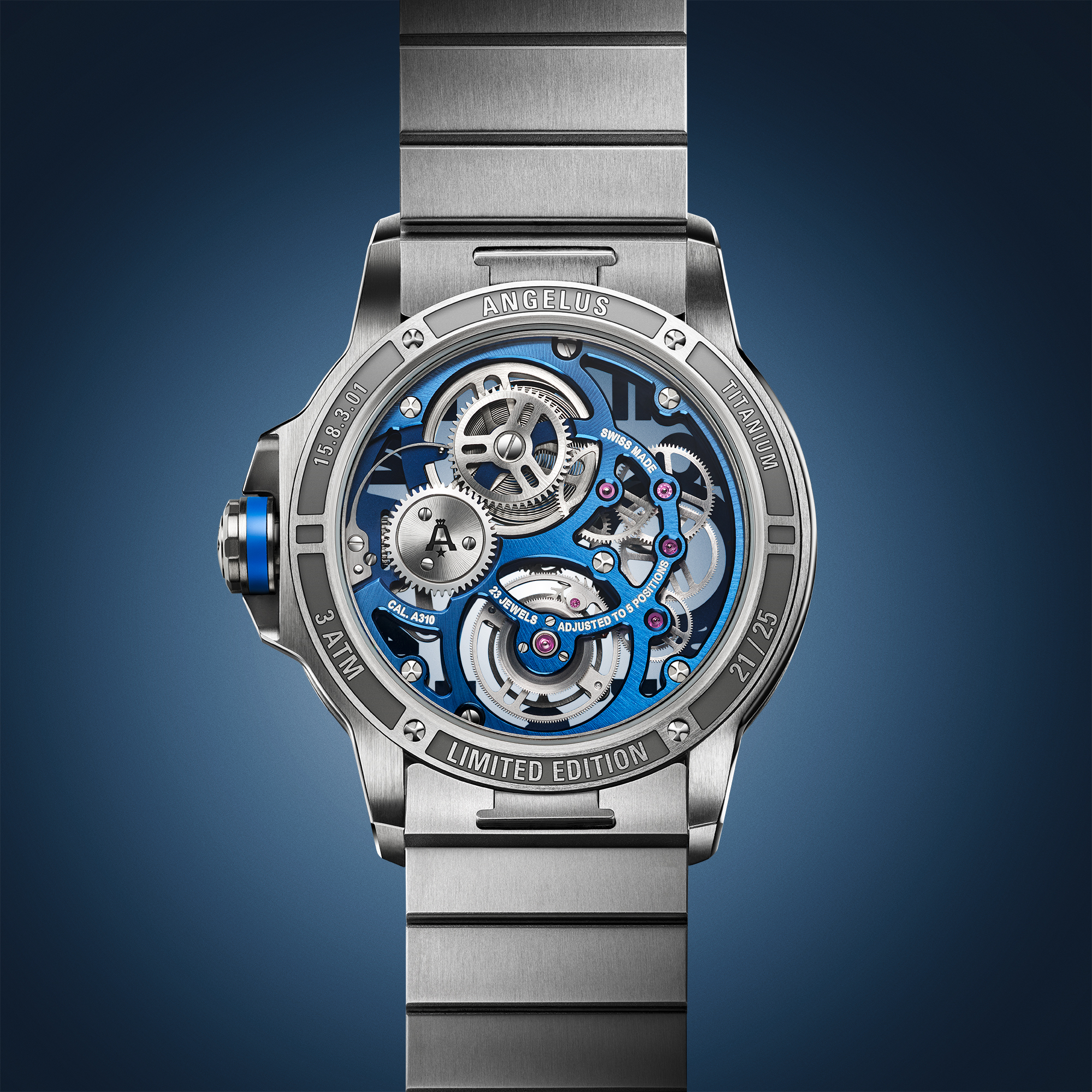 FLYING TOURBILLON TITANIUM BLUE - Image 3
