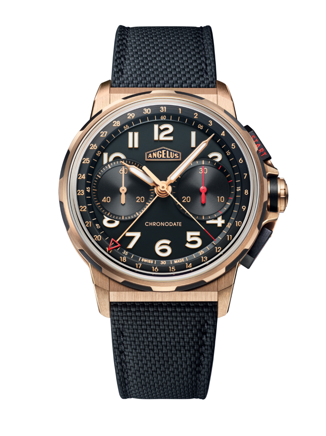 CHRONODATE GOLD BLACK