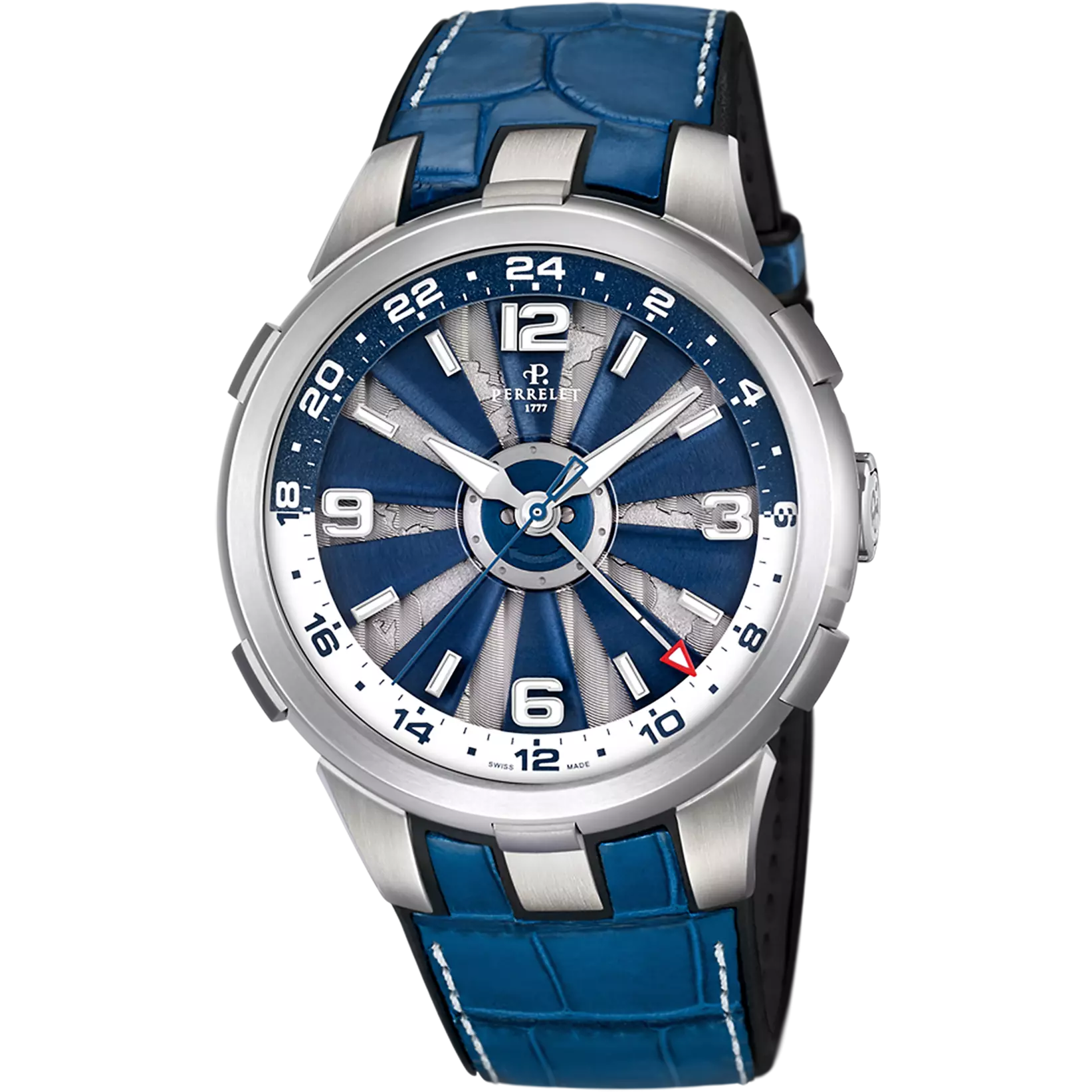 TURBINE GMT WORLDMAP BLUE A1092/2A