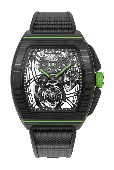 Flying Tourbillon Grande Date B1.618 Carbon Lime - Image 2