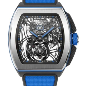 Flying Tourbillon Grande Date B1.618 Hybrid Blue