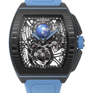 Flying Tourbillon Sport GMT Carbon Sky Blue