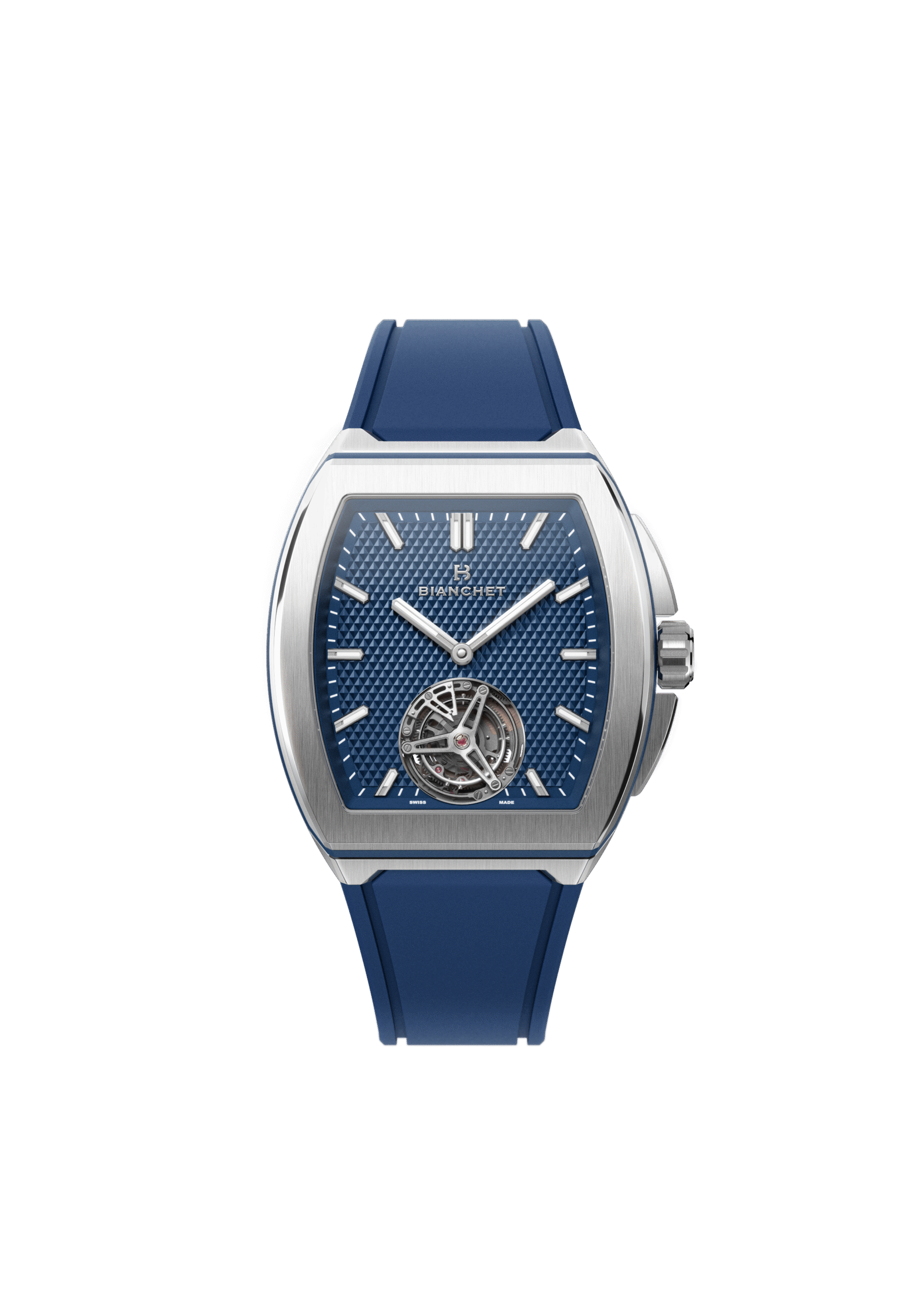 B 1.618 Flying Tourbillon UltraFino Titanium Dial Blue - Image 2