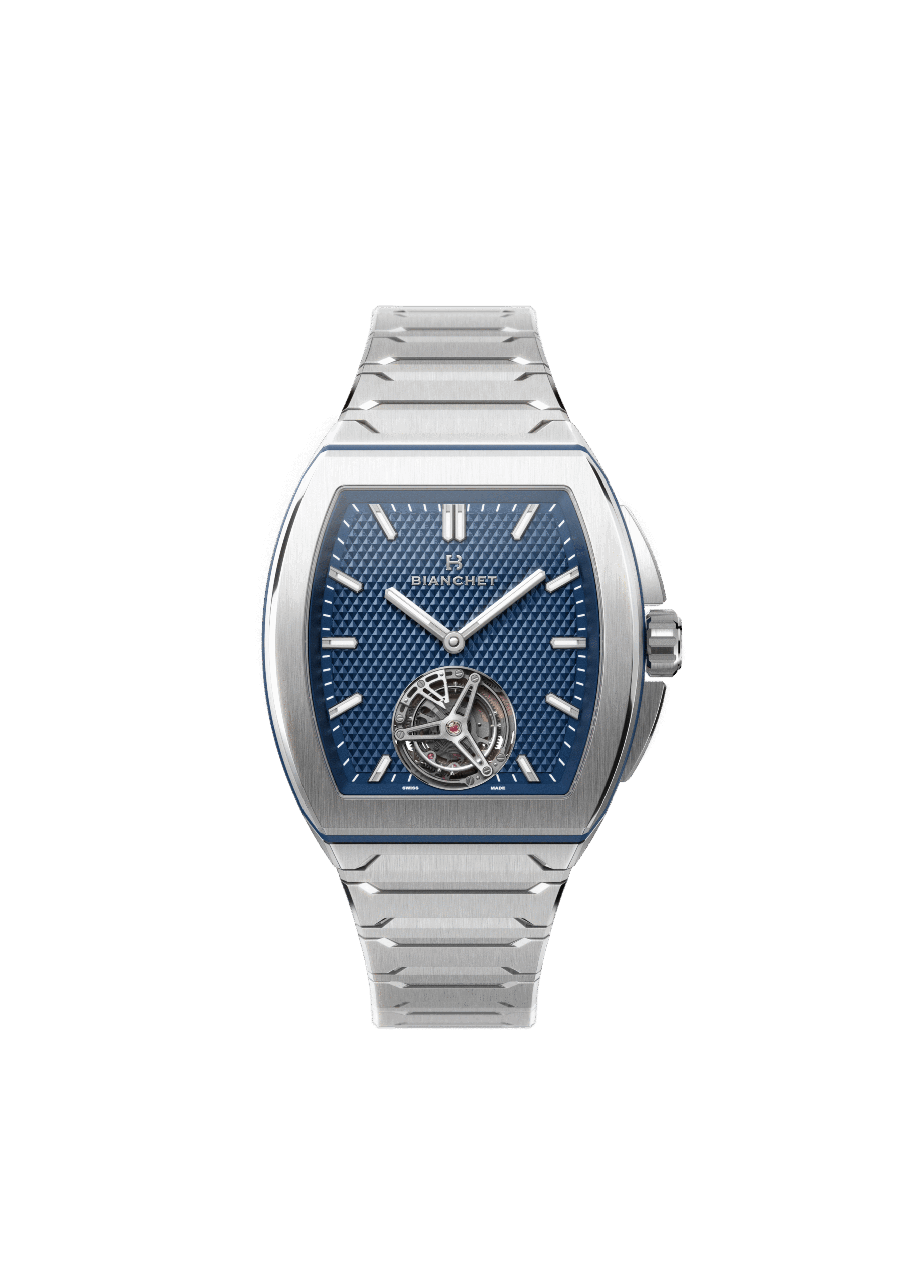 B 1.618 Flying Tourbillon UltraFino Titanium Dial Blue