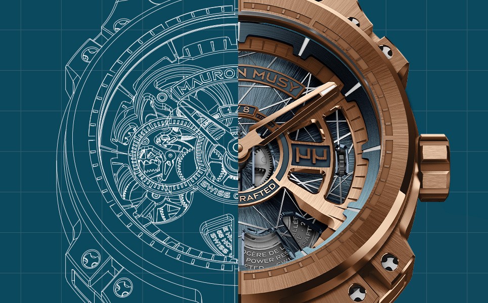 MU05-302 Blueprint Hard Gold Skeleton - Image 2