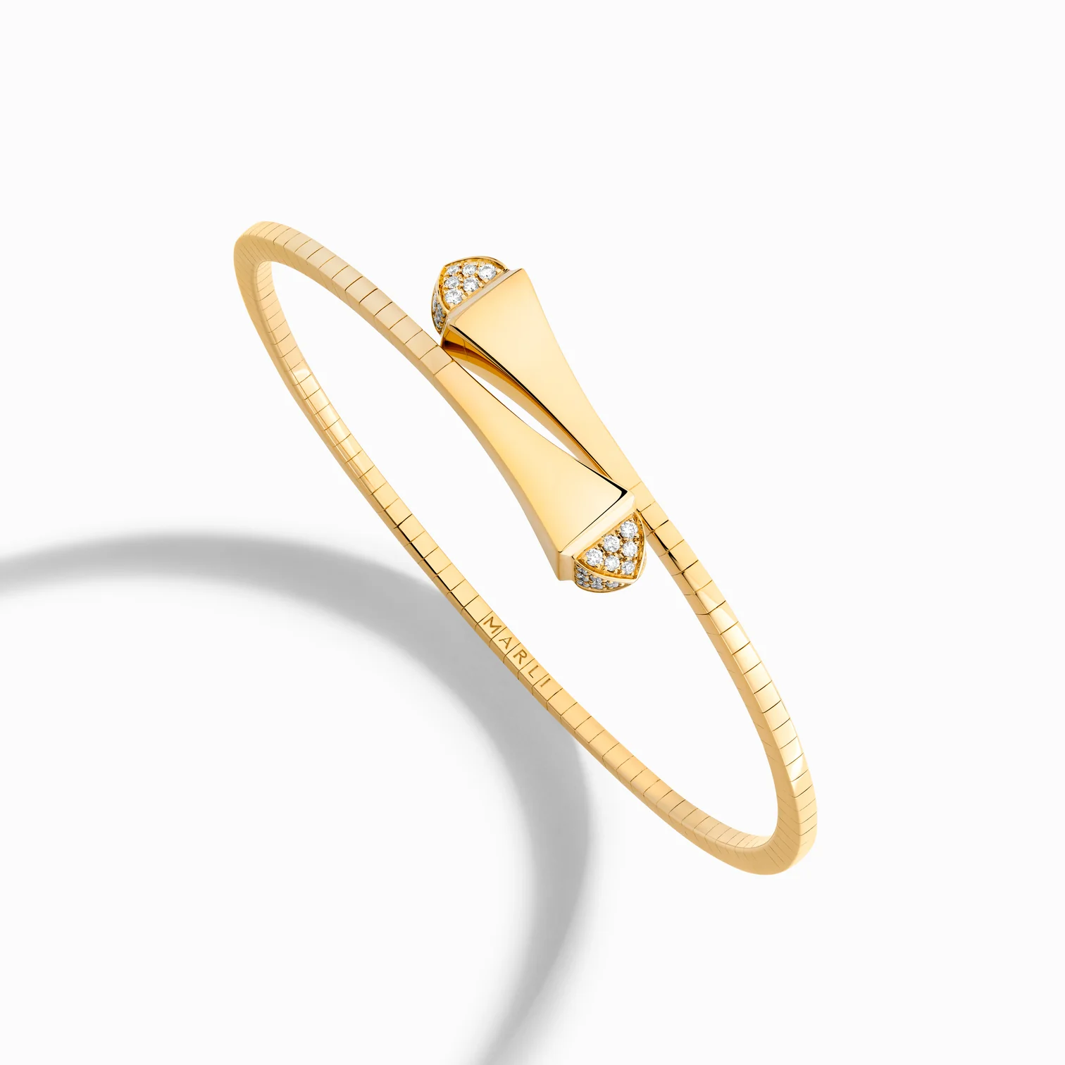Cleo Midi Gold Bracelet with Diamonds