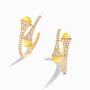 Cleo Diamond Small Hoop Earrings