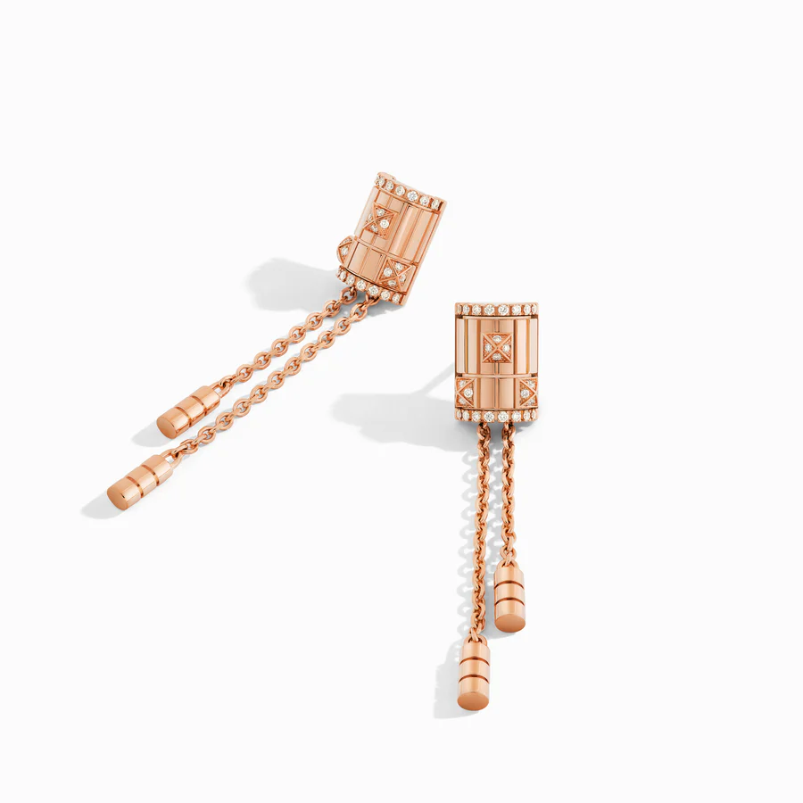 LIFE Full Diamond Tassel Earrings