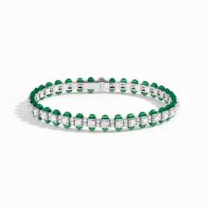 Tip-Top Diamond Tennis Bracelet