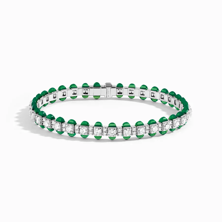 Tip-Top Diamond Tennis Bracelet