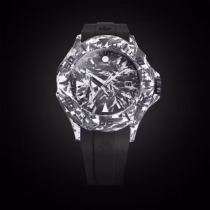 Large White Diver Carbon