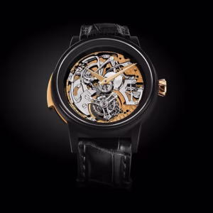 Skeleton Minute Repeater Tourbillon Black